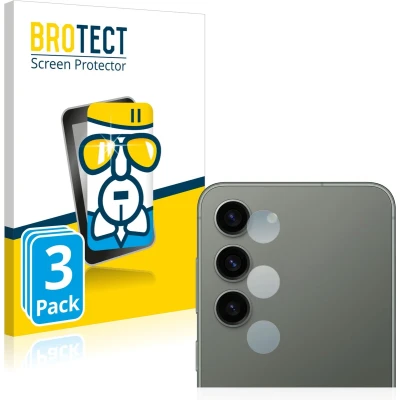 Afbeelding van BROTECT Screenprotector voor Samsung Galaxy S23 Plus (ALLEEN Camera Lens) Folie Beschermfolie Beschermglas transparant (3 Stuks)