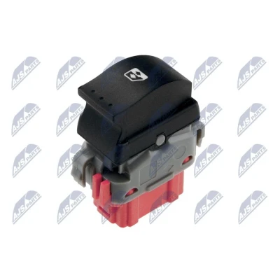 Afbeelding van NTY EWS RE 004 Schakelaar, raamopener Rechts voor, Links achter, achter RENAULT: MASTER 2 Kasten