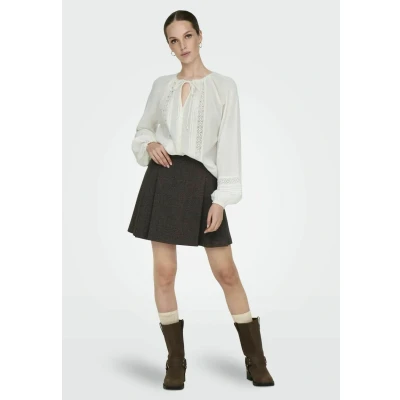 Afbeelding van ONLY Onlpovla Blouse, Dames, Maat: XS, Cloud dancer