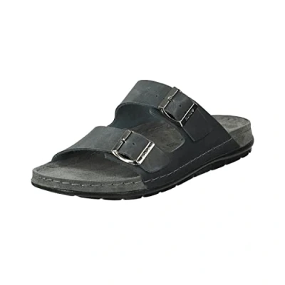 Afbeelding van Rohde Rodigo h herenslippers, grijs.