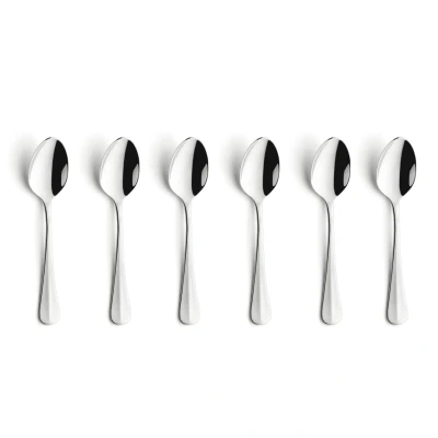 Afbeelding van Amefa Baguette 6 Theelepels Zilver