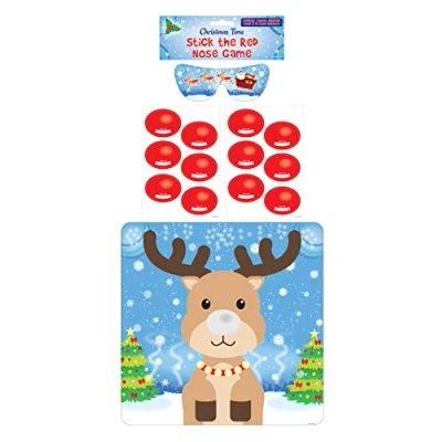 Afbeelding van Henbrandt 14 stuks kerstfeestspelletjes voor kinderen, kerstfeest, ideaal sokken of feestartikelen