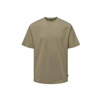 Afbeelding van ONLY &amp; SONS ONSFRED LIFE RLX SS TEE NOOS Heren T shirt Maat S