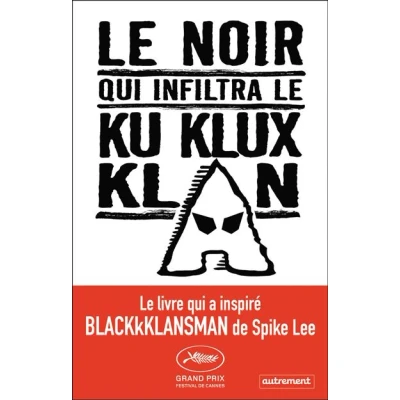 Image de le noir qui infiltra Ku Klux Klan