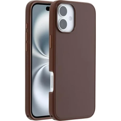 Afbeelding van Otterbox Symmetry Mag iPhone 16 Plus Hoesje union station brown