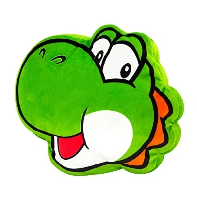 Afbeelding van Super Mario Mega Yoshi Head pluchen Knuffel Club Mocchi