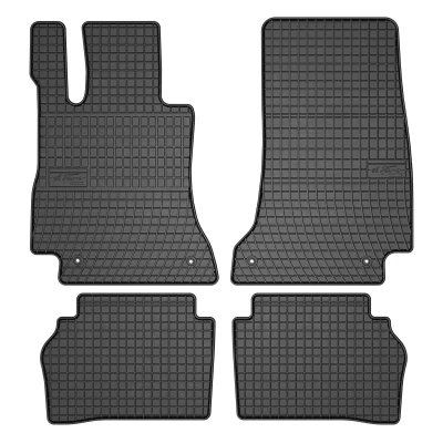 Afbeelding van FROGUM 401761 Vloermatset Rubber voor en achter 4 Zwart Op maat gemaakt MERCEDES BENZ: E Class Saloon, T modell