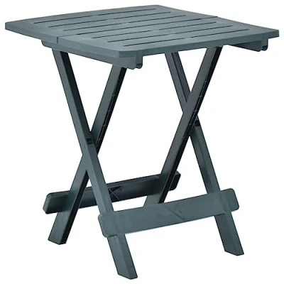 Afbeelding van Tuintafel inklapbaar 45x43x50 cm kunststof groen