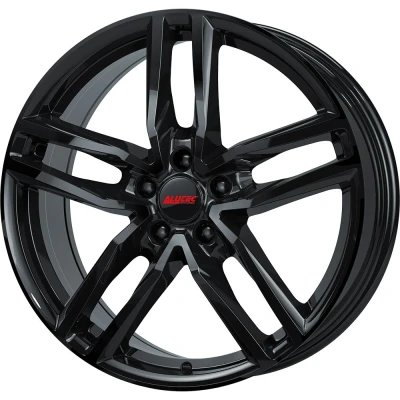 Afbeelding van ALUTEC 4 gat 16duim 100mm lichtmetalen Velg Ikenu hyper silber schwarz Horn poliert IKE65646L62 6