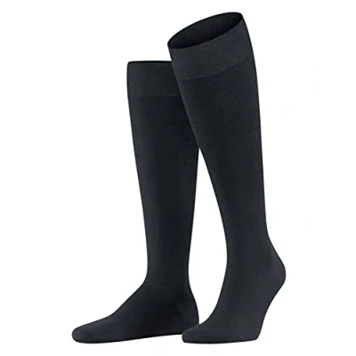 Afbeelding van Falke Energizing WOOL Compression Kniekousen Dark navy, Heren, Maat: 43/44, navy