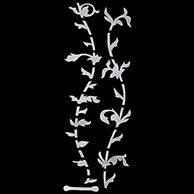 Afbeelding van Tree of Life DIY Gitaarhals Stickers voor frets, muziekgitaren, bas, akoestische gitaar, elektrische fijn zilver