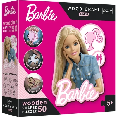 Afbeelding van Barbie Houten Puzzel Junior Beautiful 5900511202014