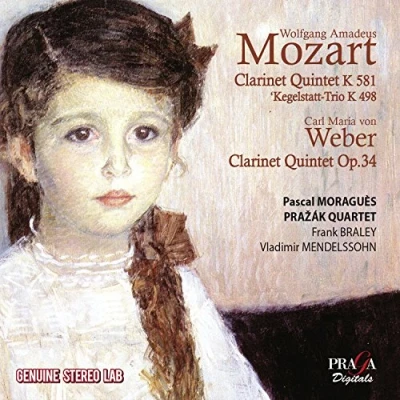 Afbeelding van Moragues Braley Prazak Quartet Clarinet Quintet (Super Audio CD)