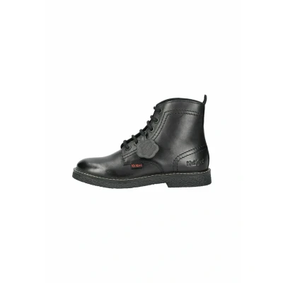 Afbeelding van Kickers Veterboots noir, Dames, Maat: 36, Noir Leer