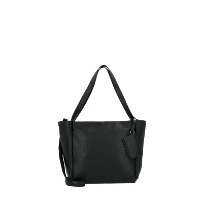 Afbeelding van TOM TAILOR Shopper schoudertas Amarea Zip Black zwart