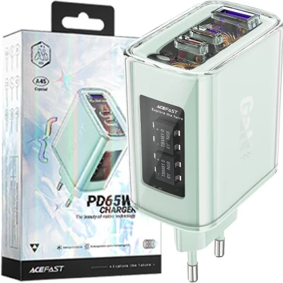 Afbeelding van Acefast A45 Mountain mist Oplader