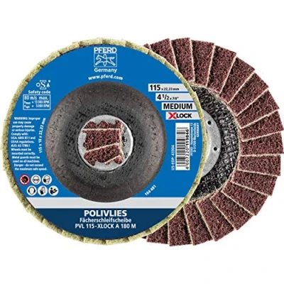 Afbeelding van PFERD 44694202 Polivlies lamellenschijf PVL korund Diameter 115 mm 5 stuk(s)