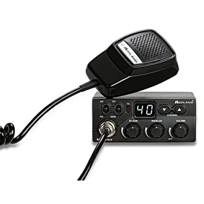 Afbeelding van Midland M zero Plus AM/FM CB radio 12 Volt 27 MHz