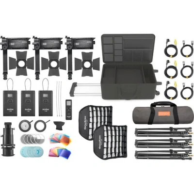 Afbeelding van Godox Focusing LED Light S60 Kit