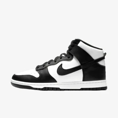 Afbeelding van NIKE Sportswear DUNK HI Retro Bttys Sneakers hoog, Heren, Maat: 47, White/black/total orange Leer en textiel