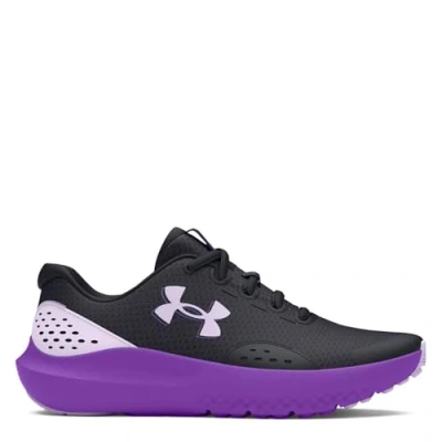 Afbeelding van Under Armour Visual Cushioning GGS Surge 4 Stabiliteit hardloopschoenen Black voor kinderen, Maat: 37.5, Textiel/ synthetisch