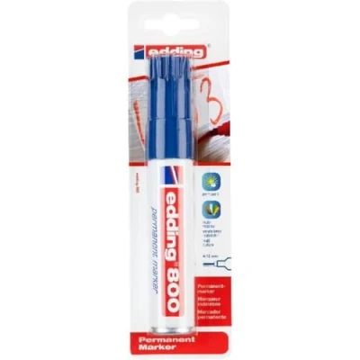 Afbeelding van Edding 800 4 1 1003 Permanent marker Blauw Watervast: Ja