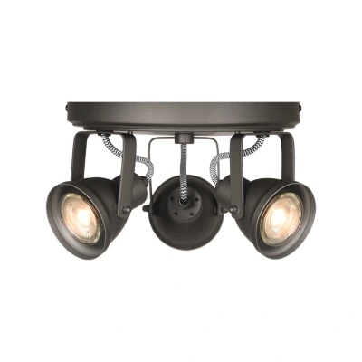 Afbeelding van LED spot max 3 lichts grijs