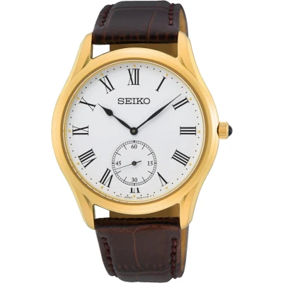 Afbeelding van Seiko heren Doublé horloge SRK050P1 in de kleur Goud