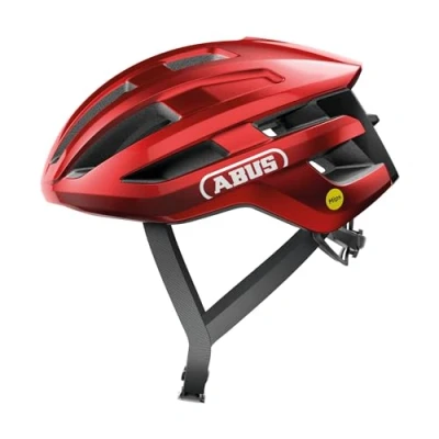 Afbeelding van Fietshelm Abus Powerdome Mips maat M Rood