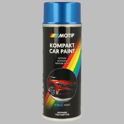 Afbeelding van MOTIP 53929 Voertuig combinatielak 400ml spuitbus blauw Kompakt red metallic 12 ml