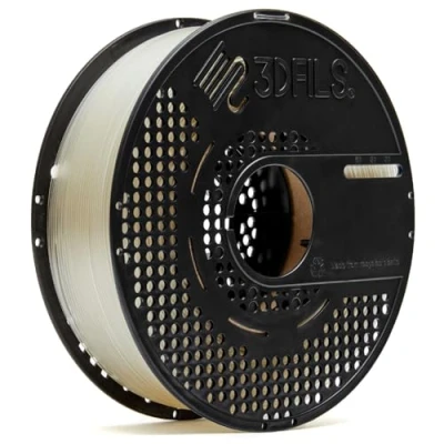 Afbeelding van 3DFILS PLA filament voor 3D printen Neat Winding esdraad Max: 1,75 mm, 1 kg, naturel