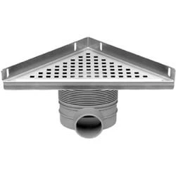 Afbeelding van Easy Drain Multi Delta douchegoot met zijuitloop 50 mm 24 cm