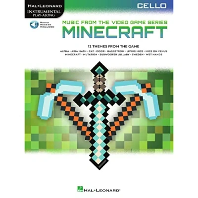 Afbeelding van Minecraft Music from the Video Game Series Cello Play Along Book/Online Audio