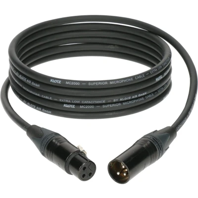 Afbeelding van Klotz microkabel M2 20m XLR M2FM1 2000, Neutrik Microfoonkabel