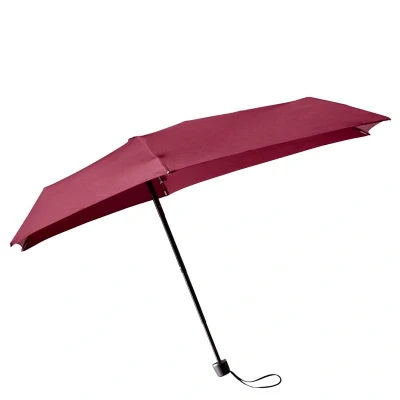 Afbeelding van Senz Micro Manual Opvouwbare Stormparaplu rose wine