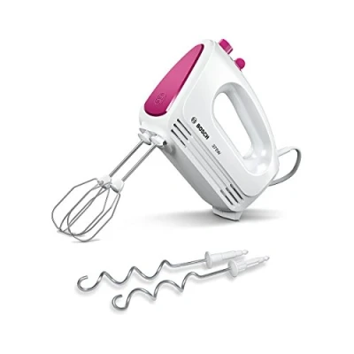 Afbeelding van Bosch Haushalt MFQ2210P Handmixer 375 W Wit, Pink
