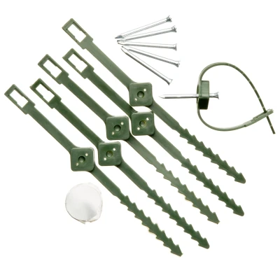 Afbeelding van Nature Klimplantgeleiders Klim En Geleide Artikel 0.5x1x14.5 cm Groen 6 stuks