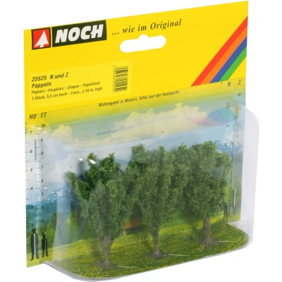 Afbeelding van NOCH 25525 Set bomen Populier 55 tot mm Groen 3 stuk(s)