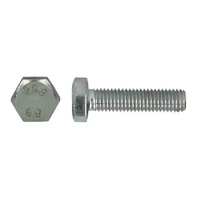 Afbeelding van Zeskanttapbout Verzinkt Staal 8.8 DIN 933 M6x70mm 200 stuks