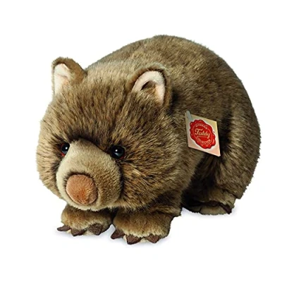 Afbeelding van Teddy Hermann 914266 pluche dier Wombat, 26 cm