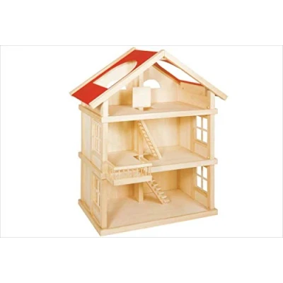 Afbeelding van Goki Houten Poppenhuis XL