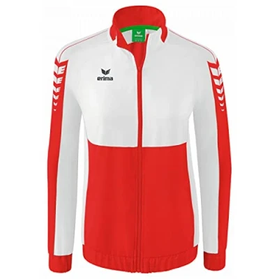 Afbeelding van Six Wings presentatiejack dames rood/wit / 40