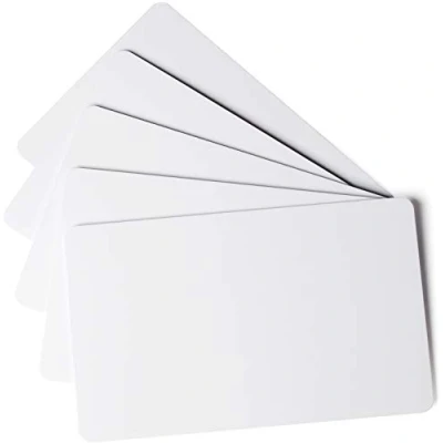 Afbeelding van DURABLE DURACARD LIGHT CARDS Plastikkarten 0,5mm wei§ 100Stk