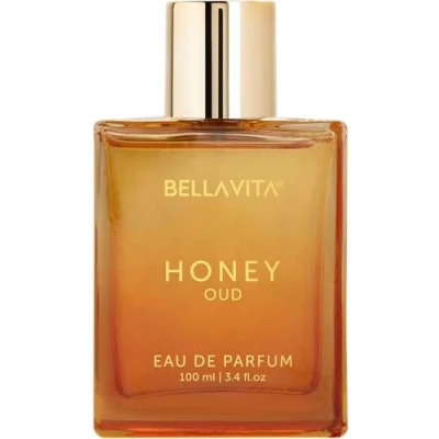Image de BellaVita Luxury Honey Oud Eau de Parfum (3,4 fl. oz.) Patchouli, vanilla, bergamote, floral et épicé + fabriqué avec propre unisexe longue durée