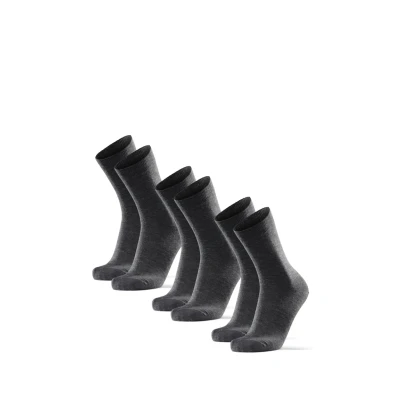 Afbeelding van Danish Endurance 3 PACK COZY Sokken, Maat: 39 42, Grey