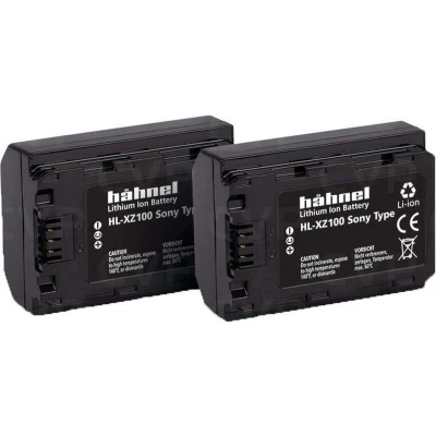 Afbeelding van Hahnel HL XZ100 Sony Type Twin Pack NP FZ100 model
