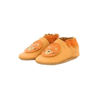 Afbeelding van Robeez Babyschoenen voor kinderen, Maat: 17/18, Camel Leer