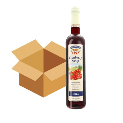 Afbeelding van Siroop Cranberry 6x 500 ml