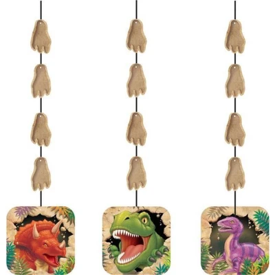 Afbeelding van Dino Blast hangdecoratie 3 stuks