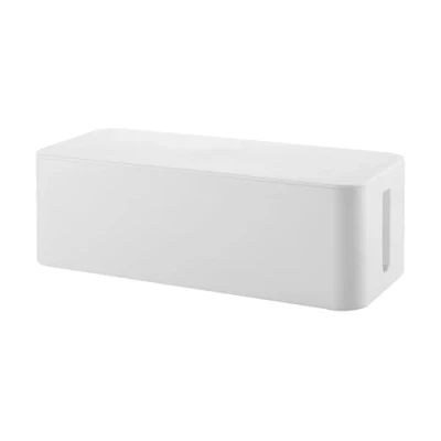 Afbeelding van Miratic Kabelopbergdoos, kantoor, kabelbox, groot en geventileerd (wit)